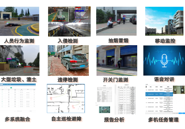 A2型高防護(hù)輪式巡檢機器人功能